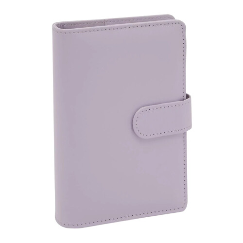 Notizbuch A6, 6-Ring, Lila, 80 linierte Blätter