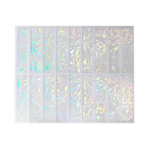 Molde rectangular de resina de silicona (1 pieza)