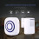 Wireless Motion Sensor Door Chime PIR Plug-in Receiver LED 8