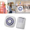 Wireless Motion Sensor Door Chime PIR Plug-in Receiver LED 6
