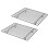 2X Non-Stick Cake Cooling Rack Baking Rack Cookies Biscuits Bread Muffins Drying Stand Cooler Grid Net Wire Holder Tool 1