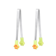 Mini pinces en silicone en forme de patte de chat (2 pièces)