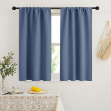 Stone Blue Mini Curtains29x45Inch2Panels