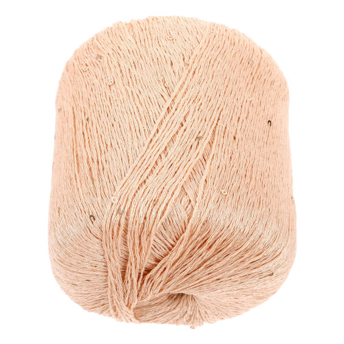 Beige Leinenspitzen-Häkelgarn, dick, 100 g