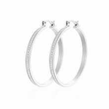 Ohrringe aus Sterlingsilber mit Zirkonia, 30–70 mm