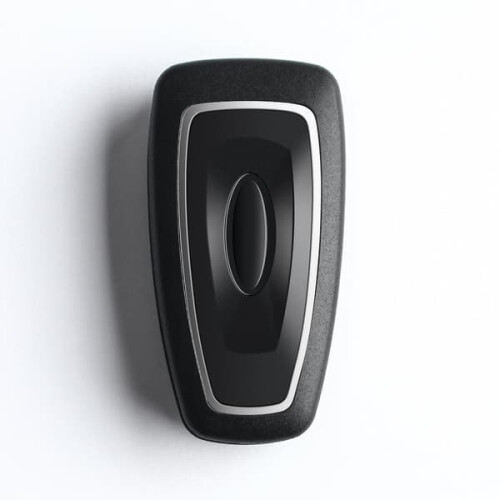 Ford HU101 flip key shell black 3-button 1
