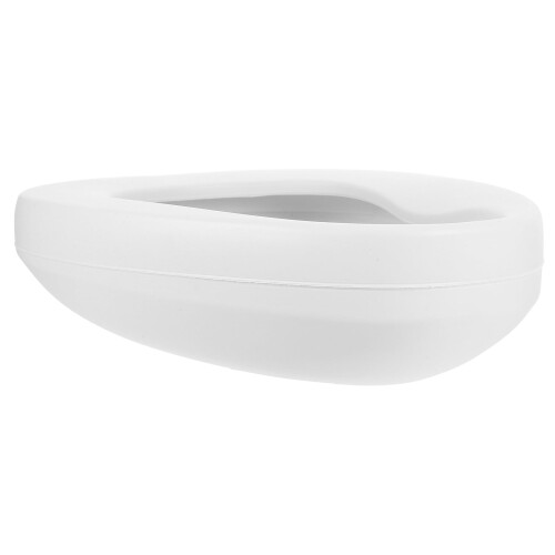 Hvit plastsengepanne for kvinner ergonomisk sykehusbruk 1 sett