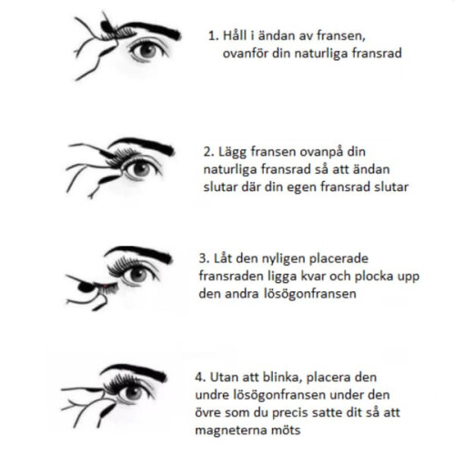 Magnetic False Eyelashes 1 Pair 2