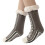 Meias pantufa femininas forradas com lã e com antiderrapante. 1