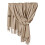 Écharpe Pashmina pour femme, châle doux et uni marron à franges 1