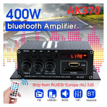 Amplificator de putere stereo AK170/270/370/380 12V800W clasa D