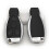 Mercedes-Benz car key shell 3-button 3