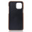 Leather iPhone 13 Case with Card Slot Brown 4