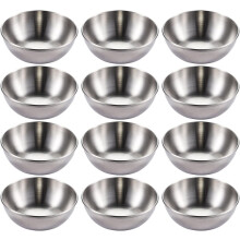Bols Ă sauce en acier inoxydable, lot de 12, 8,8 cm (3,46 pouces)