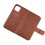 RV Wallet Case Brown Genuine Leather for iPhone 13 Mini 4
