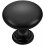 Kitchen Cabinet Knobs Matte Black Zinc25Pack 1