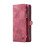 CaseMe wallet case for iPhone 13 Pro Max red 2-slot 7