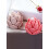 Lotus silicone candle mold pink stearin 5