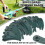 Grass trimmer plastic blades set for Bosch Art23-18Li 3