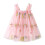 Robe de princesse brodée sans manches pour fille 1