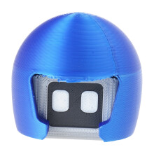 Adorno futurista para salpicadero de coche de juguete robot