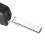 Volkswagen car key replacement with blade black one size 2