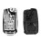 Volkswagen car key replacement with blade black one size 3