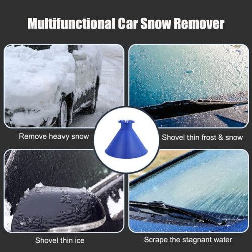 Ice Scraper for Car Windshield 4 pcs 1
