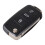 VW Volkswagen folding key shell black one size 2