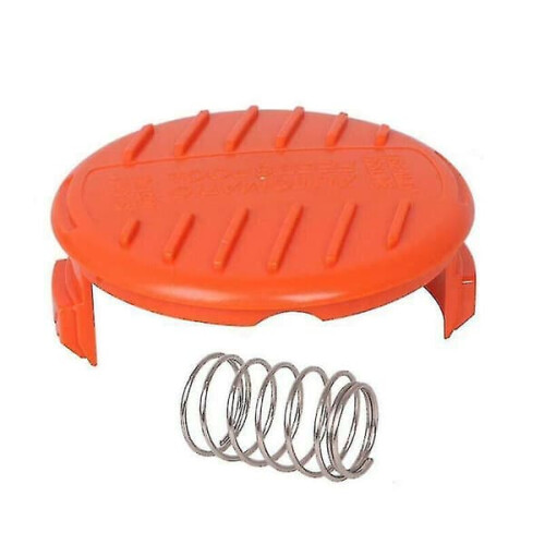 Orange cover cap and spool line top for Black+Decker string 1