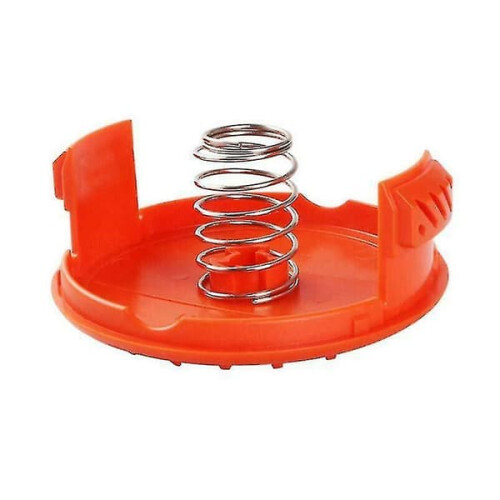Orange cover cap and spool line top for Black+Decker string 2