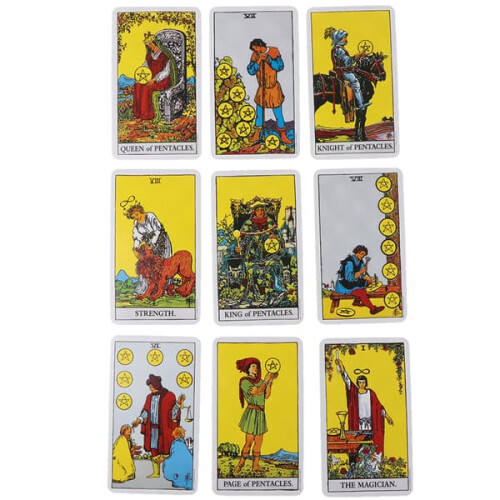 Rider Waite Tarot Deck Classic 78-Card Set 1