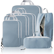 Compressiepakblokjesset LakeBlue Grey 10 stuks