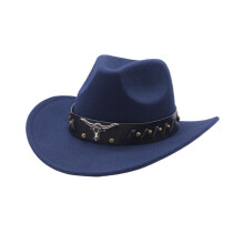 Western farmer íves fedora kalap gyapjú karimájú
