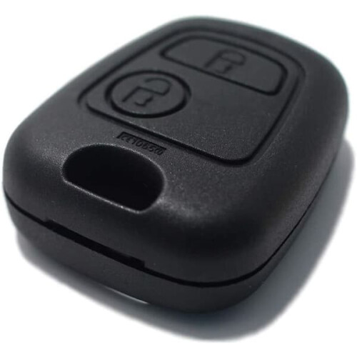Replacement Key with Screws 2-Button Remote for Citroen 1