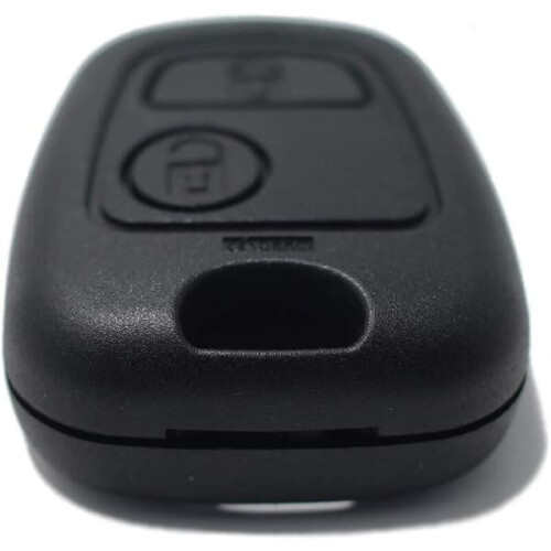 Replacement Key with Screws 2-Button Remote for Citroen 2
