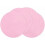 Lot de 4 sets de table ronds tressés, 38 cm, roses 1