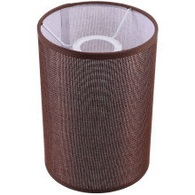 Abat-jour cylindrique en tissu, petit format, pour lampes de table et lustres