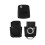 VW foldable key shell black 3-button one size 5