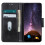 Sony Xperia 5 IV wallet case crazy horse black 2