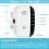 WiFi Extender White 3000 sq m 45 Devices 3