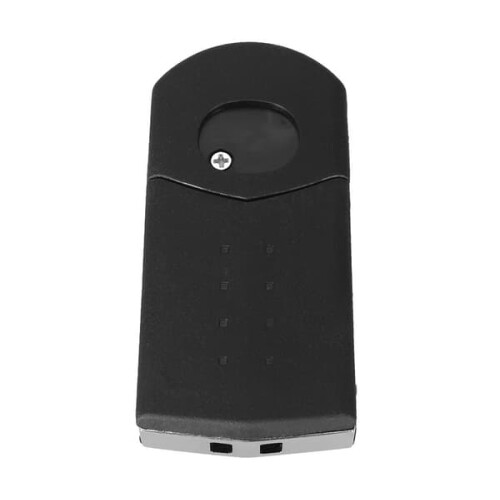 Mazda flip remote key shell black 2-button 2