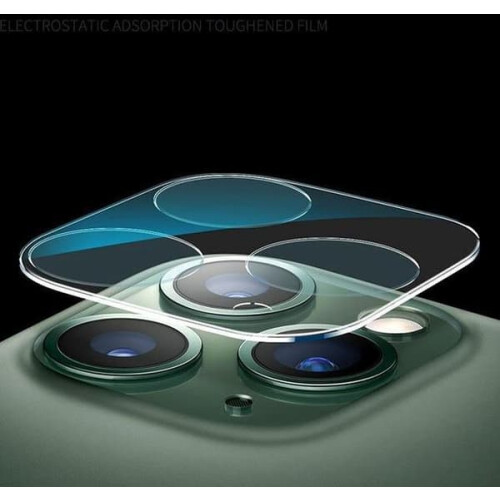 Compatível com iPhone 11 Pro Max, Protetor de Lente de Câmera em Vidro Temperado de 0,2 mm Transparente 2