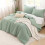 Black King Comforter Set 3-Piece Lightweight All-Season 4