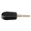 BMW Exx Z3 car key replacement black 3-button 5