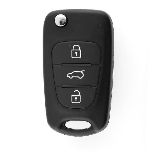 Kia Folding Remote Key Shell 3 Buttons 1