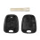 Citroen car key shell black 2-button one size 2