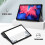 Lenovo Tab P11/P11 Plus tri-fold leather case grey 2