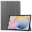 Samsung Galaxy Tab S7 Plus FE Lite tri-fold case grey 7
