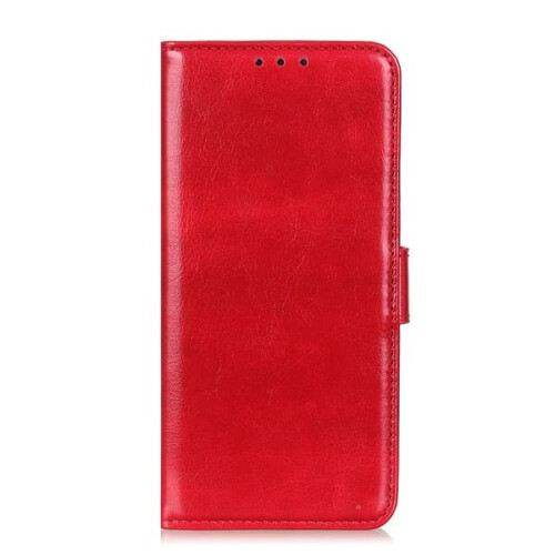 Realme C21 leather case red 1